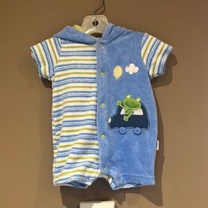 3 month Terry Cloth Romper